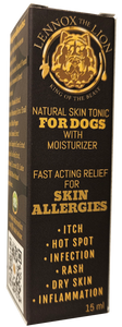 a box of all natural skin Allergies Spray